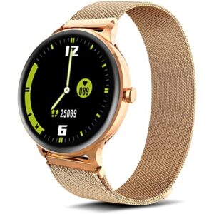 IOWODO Smart Watch, Sport Watch with Heart Rate Monitor Smartwatch