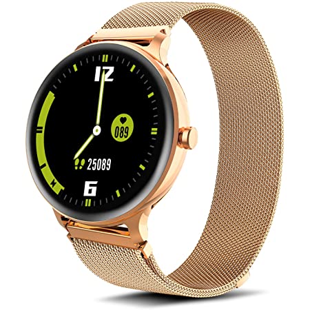 IOWODO Smart Watch, Sport Watch with Heart Rate Monitor Smartwatch